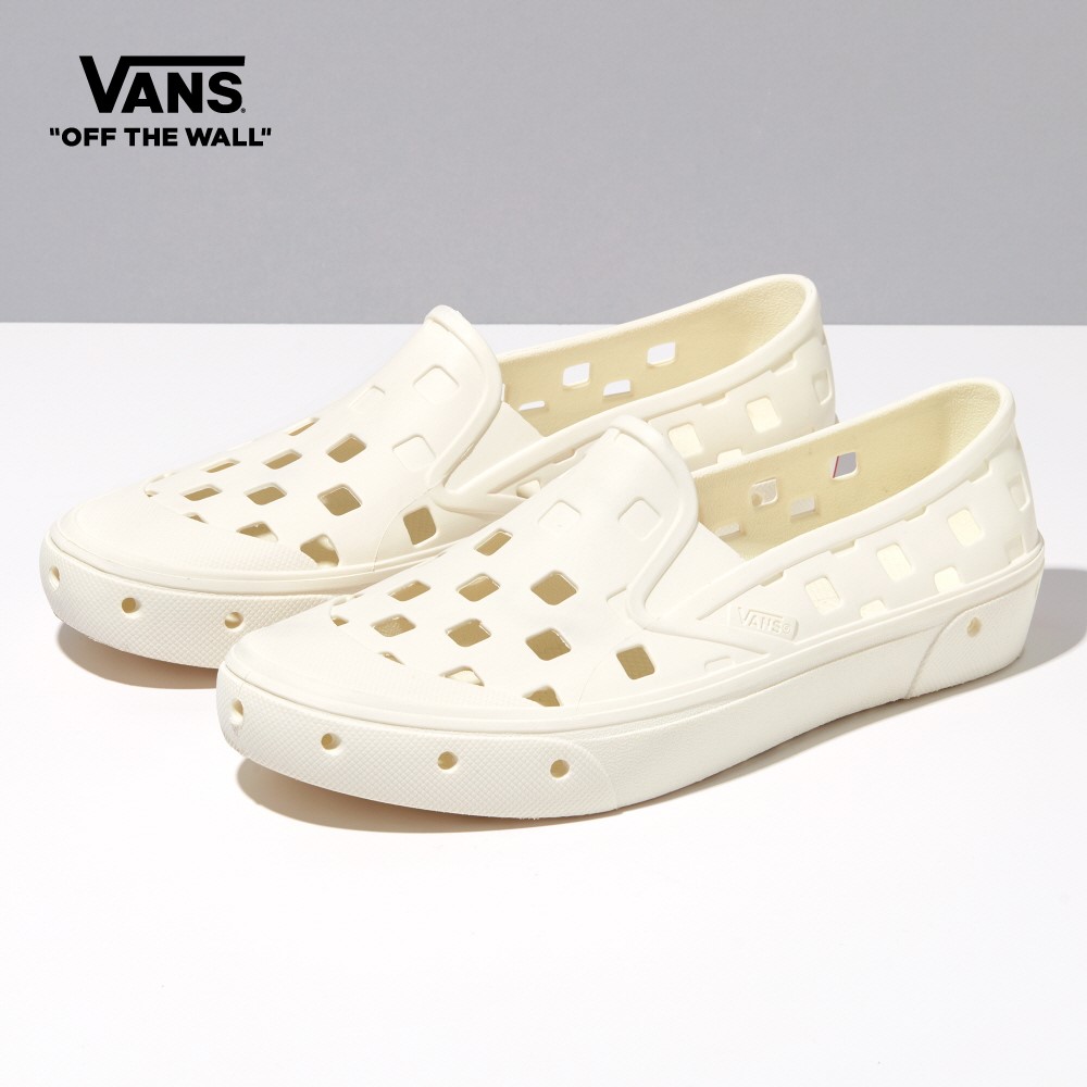 Vans Slip-On TRK Sneakers Men (Unisex US Size) WHITE VN0A5HF8FS81
