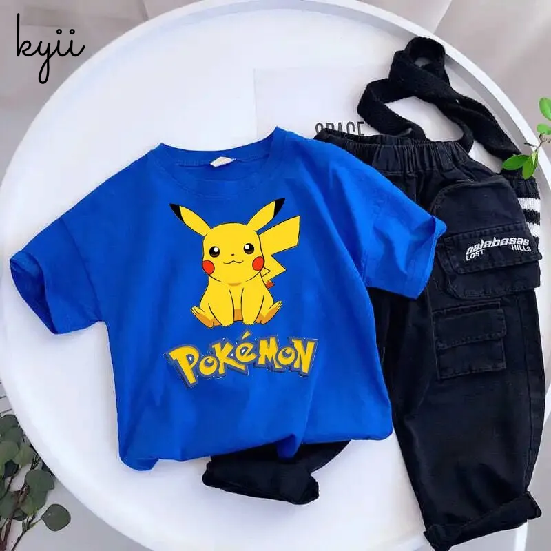 KYII Children short sleeve summer T-shirt cartoon print Top kyb013
